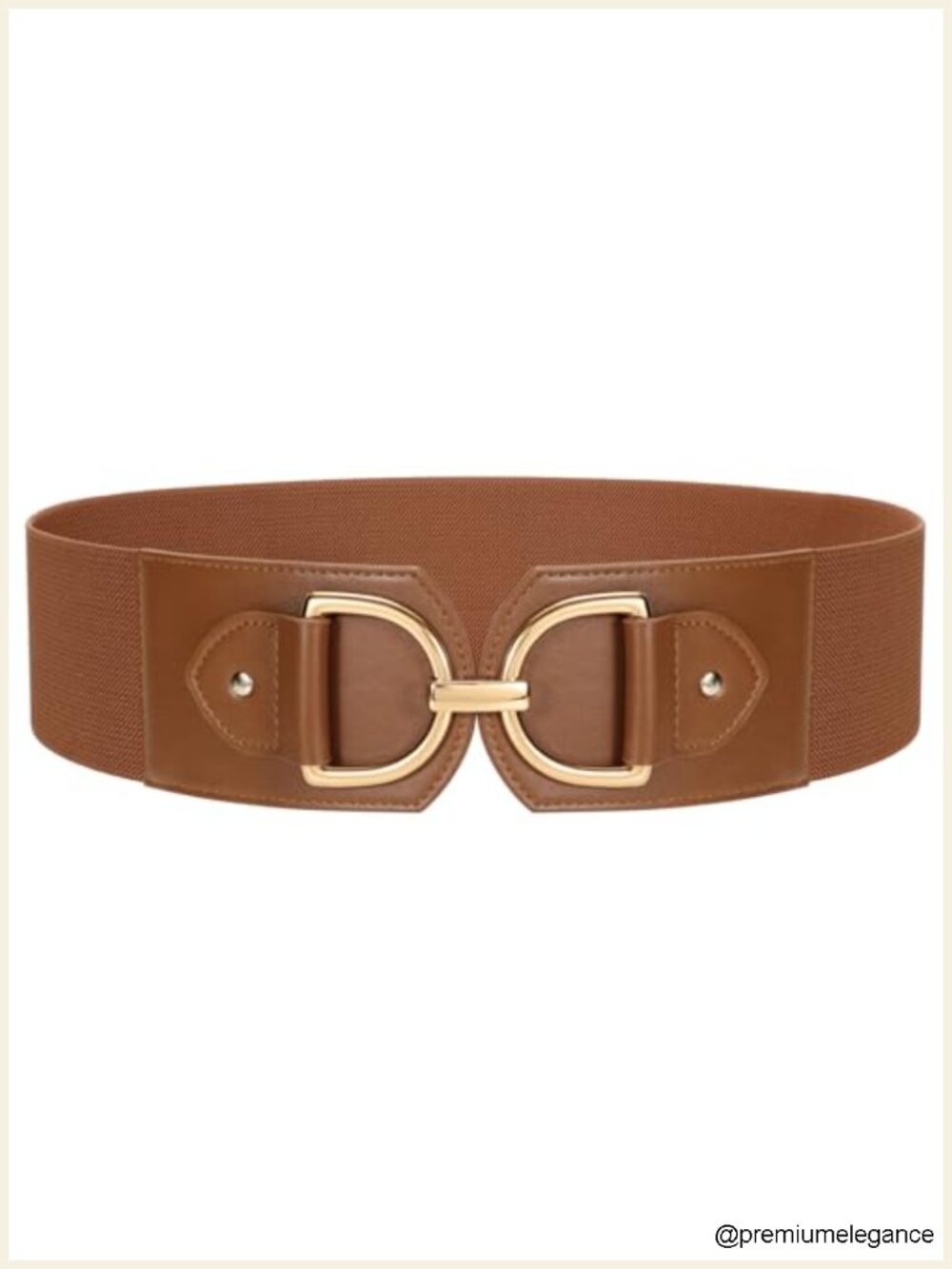 Wide Elastic Waist Belt Stretchy Dress Belt for Women